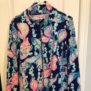 Lilly Pulitzer Going Coastal Reagan Zip Up